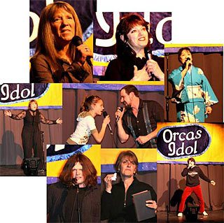 The contestants of Orcas Idol 2009.