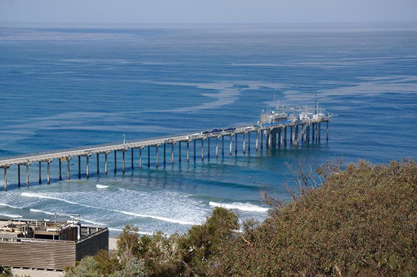 The Scripps Institute of Oceanography in La Jolla
