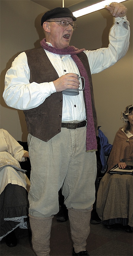 Orcas a Cappella director Dennis Bonner.