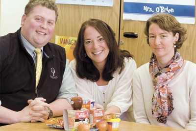 Left to right: K-8 Principal Kyle Freeman