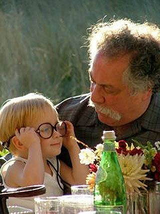 Bruce Orchid with his grandson Sebastian.