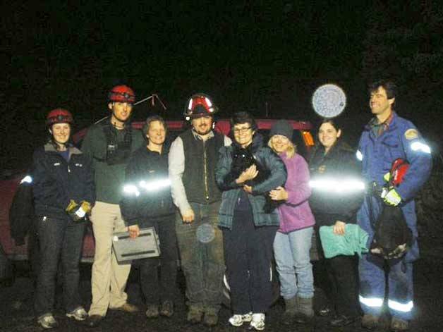 Left to right: Responders Robin Dyer