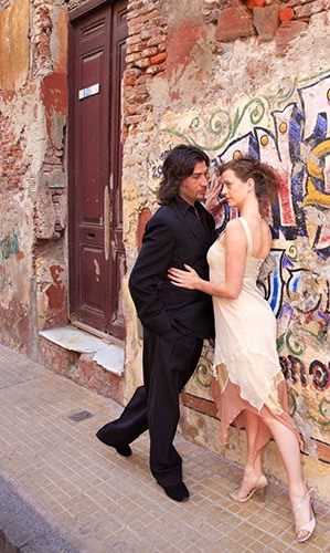 Performer Sara Thomsen.