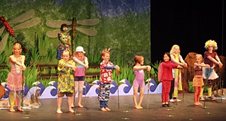 Orcas kids showed off their theatrical talents during Orcas Rec's annual Whale of a Show last week at Orcas Center.