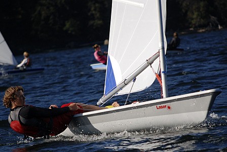 Jake White competing.