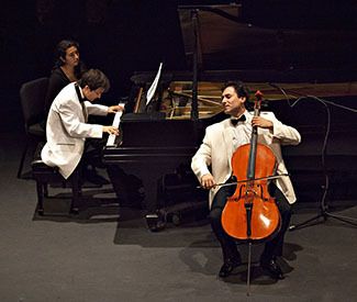 Pianist Viktor Valkov and cellist Lachezar Kostov are returning to Orcas.