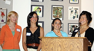 High school seniors Elli Blaine