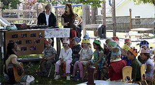 Children's House held its end of the year ceremony on May 28 with songs