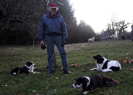 Don Tompkins with Lucy