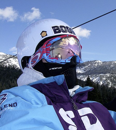 Jordan Griffin during his recent ski trip to Snoqualmie Pass.