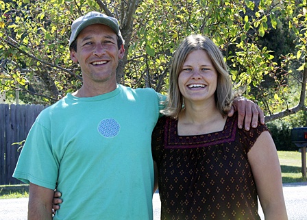 Outgoing director Didier Gincig and incoming director Linda Sheridan.