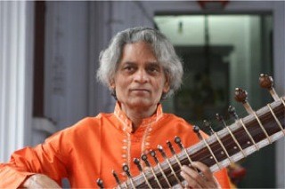 Pandit Shivnath Mishra and his son Deobrat will bring to the Orcas Odd Fellows Hall on Sunday