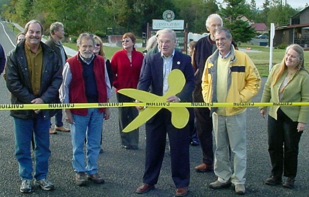 From left to right: San Juan Council Members Rich Peterson