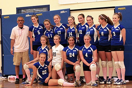 The volleyball team
