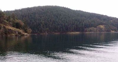 Thatcher Bay off of Blakey Island after old