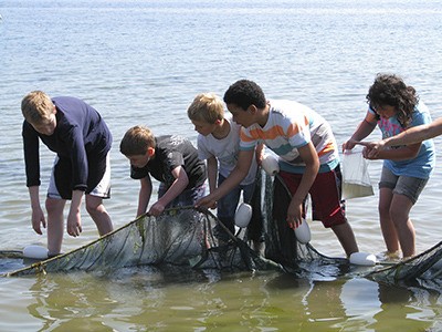 Students (l-r) are Robert Miller