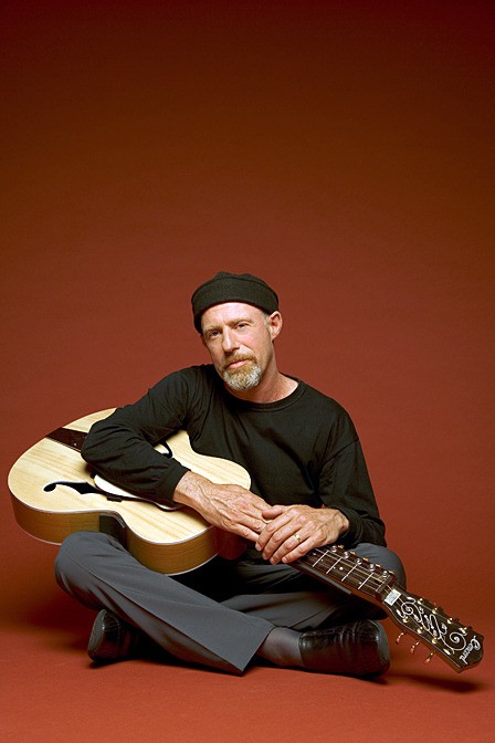 Harry Manx is known as the 'Mysticssippi' blues man.