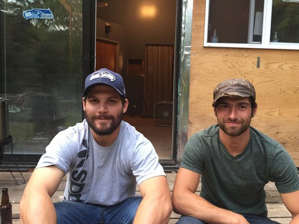Andrew Nigretto and Keegan Cookston have just opened Sticks and Stones Outdoor Services on Orcas.