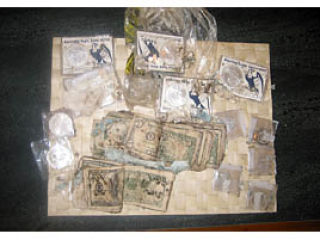 PVC pipe unearths buried treasure hidden by a former occupant of home.