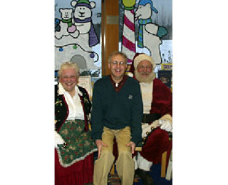 Orcas Island Library Holiday Tea to include visit by Santa and Mrs. Claus.