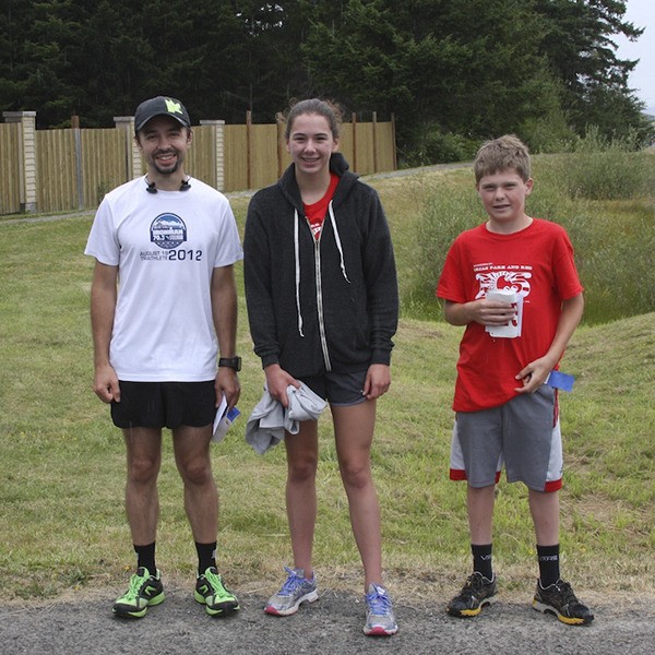 Overall winner Chris Kamykowski of Eastsound