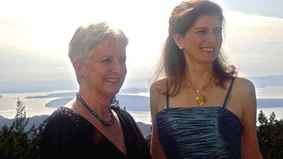 Violinist Monique Mead and pianist Deborah Rambo Sinn.