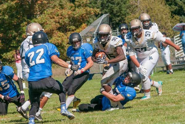 The game against Stellar Prep.