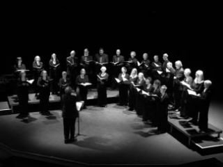 The members of Orcas A Cappella performing in a recent concert. The a capella ensemble will appear on Orcas Island Nov. 29.