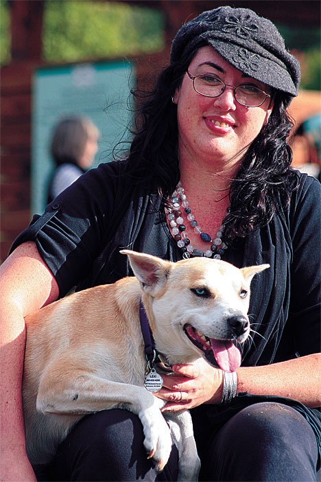 Sarah Wesen and Lexi.