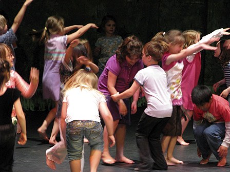 Orcas kids during last year’s dance demonstration.