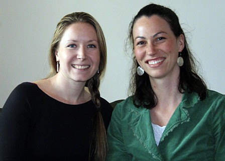 Heather Segault (left) and Kimmy Clancy are opening Island Massage Studio in Eastsound.