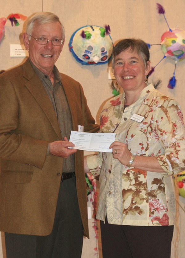 Art Lange of the Orcas Medical Board Foundation