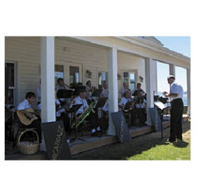 Orcatrazz performing at Emmanuel Episcopal Church last summer.