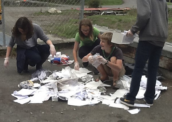 Orcas Islanders are not doing a very good job recycling. That's what Laura Tidwell’s 8th grade science class found out when they looked into the recycling at the Orcas Transfer Station in early October.