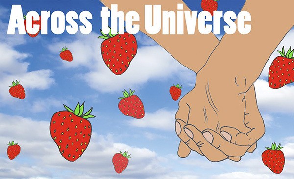 Artwork for “Across the Universe: A Celebration in Concert” by Orcas High School student Sierra Morrison.
