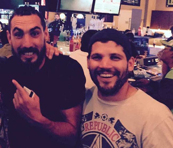 Colt Hausauer (l) and Andy Nigretto.