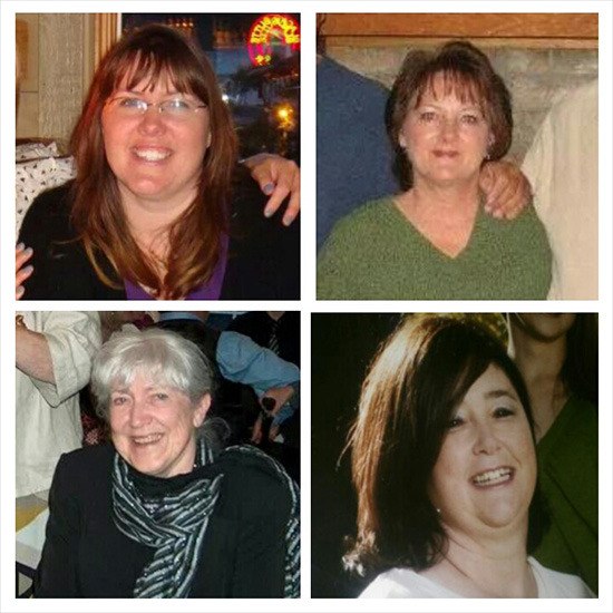 Clockwise from left: Dixie Morrison