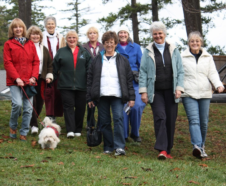 The ladies walking this year in support of Healing Hearts.