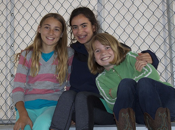 Club members Linnea Morris