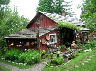 The historic 1866 cabin