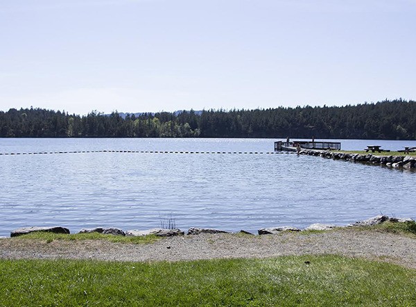 A view of Cascade Lake. The body was found in a remote area of woods surrounding the lake.