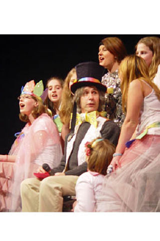 Orcas Idol Junior participants from last year performing “Sandman.” From left to right (standing): Kelsey Whitaker