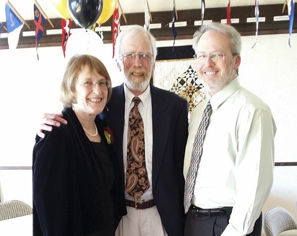 Peter and Dixie Walmsley celebrated their 50th Wedding Anniversary with their son Joe