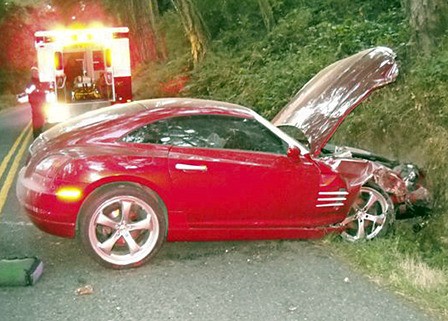 One of the two crashes over Labor Day weekend.