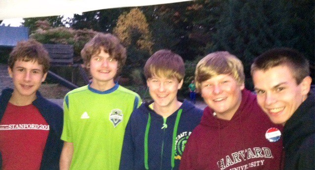 Young islanders at the Funhouse Commons teen night screening of Miss Representation.