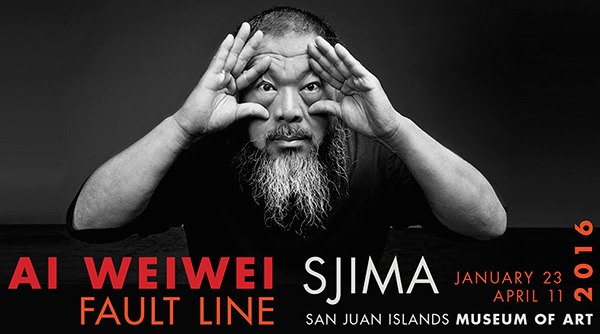 Poster for Ai Weiwei's exhibition
