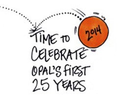 OPAL resident Carla Stanley created whimsical illustrations of historic moments for OPAL in the recent report of 25 years of affordable housing. In anticipation of this picnic