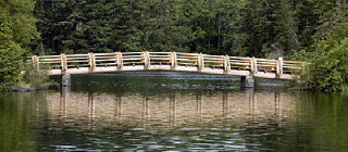 “The bridge at Cascade Lake Lagoon shaves a mile off the round the lake hike and of course provides one of the best places to jump in the lake!” says Martin Taylor.