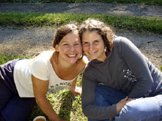 From left: Laura Ludwig and Maria Bullock