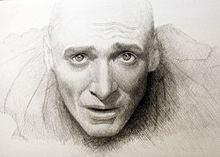 Seventeen-year-old OASIS student Adrian Speers illustrated the pencil drawing.